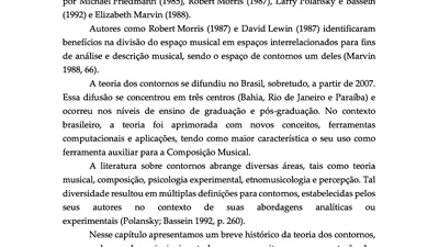 A teoria dos contornos musicais featured image