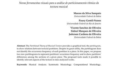 New Visual Tools for Rhythmic Partitioning Analysis of Musical Texture featured image